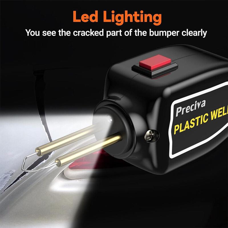 Product Introduction of Durable Plastic Stapler Guns Repair Tools 100W Mini Style Welding Welder Machine Kit UK Plug High Power Car Bumper Repair 26