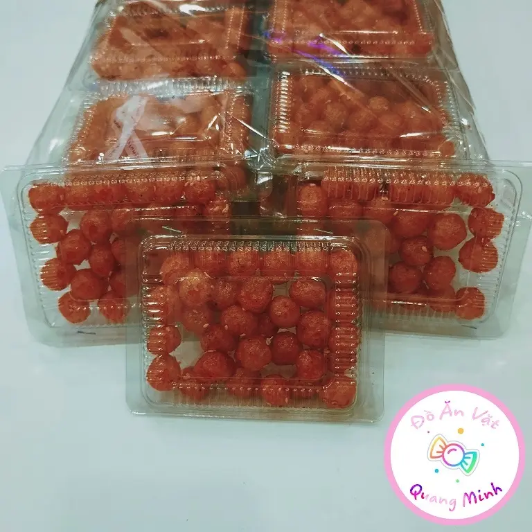 Bán sỉ Bánh Pò viên vừng bịch 30 hộp 20g thơm ngon hấp dẫn, đồ ăn vặt cổng trường thơm ngon hấp dẫn 2