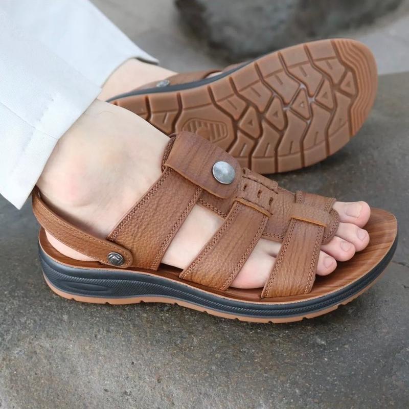 Dép rọ nam Da Mùa hè cao cấp sang trọng