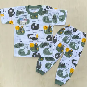 AYAKAN BABY - Setelan Baju Bayi Oblong pendek Celana Panjang Bayi Kaos Oblong Bayi Baju Lucu Bayi Piyama Bayi Cewek Cowok