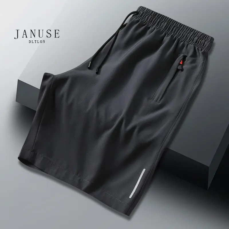 Men's Shorts Casual Sports Shorts Loose and Thin Quick Drying Short Pants Men's Drawstring Shorts