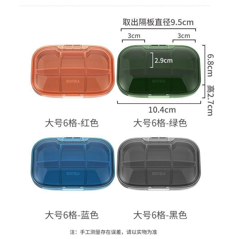 Product Introduction of Medicine Box Portable Small Size Mini Three Meals a Day Pill Tablet Medicine Compartment Box Portable Medicine Small Box 13
