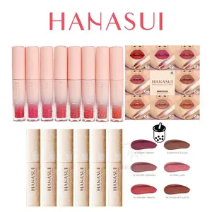 SB - HANASUI Mattedorable Tintdorable Lip Cream BOBA Matte Dorable LipCream Lip Tint Stain BPOM