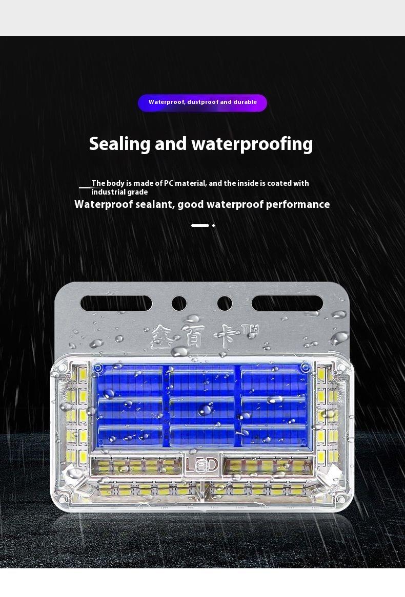 Product Introduction of New super bright 24v truck side light waterproof led trailer strong ground light multi-functional width lamp turn light 11