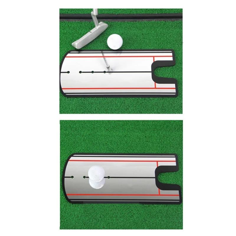 Product Introduction of Golf Putting Practice Mirror Swing Auxiliary Trainer Posture Correction Putter Training Mirror 7