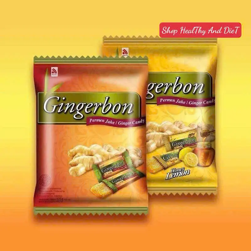 Kẹo Gừng Dẻo Gingerbon Gói 125g