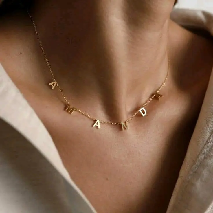 Kalung Costum Nama Best Seller