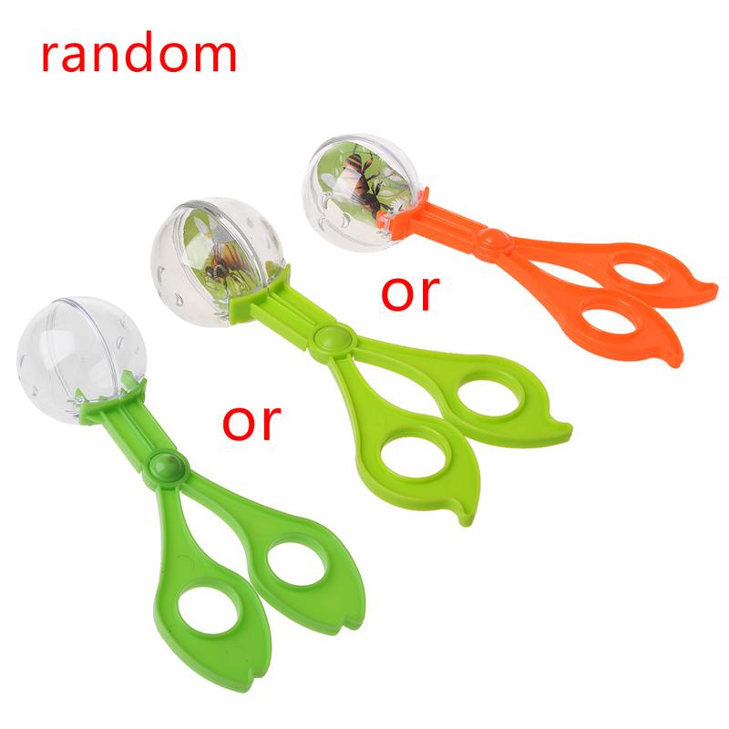 Product Introduction of Plastic Bug Insect Catcher Scissors Tongs Tweezers For Kids Children Toy Handy 0