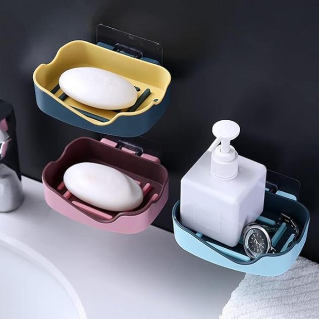 [Kotak Sabun] [smile Mall] Easy Simple Pemegang Sabun Soap Holder ...