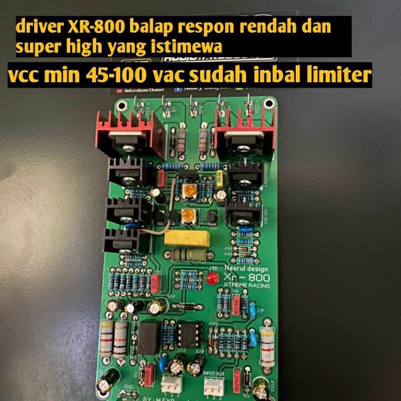 KIT DRIVER/driver XR-800 XTREME RACING inbal limiter balap by m.exo audio 1
