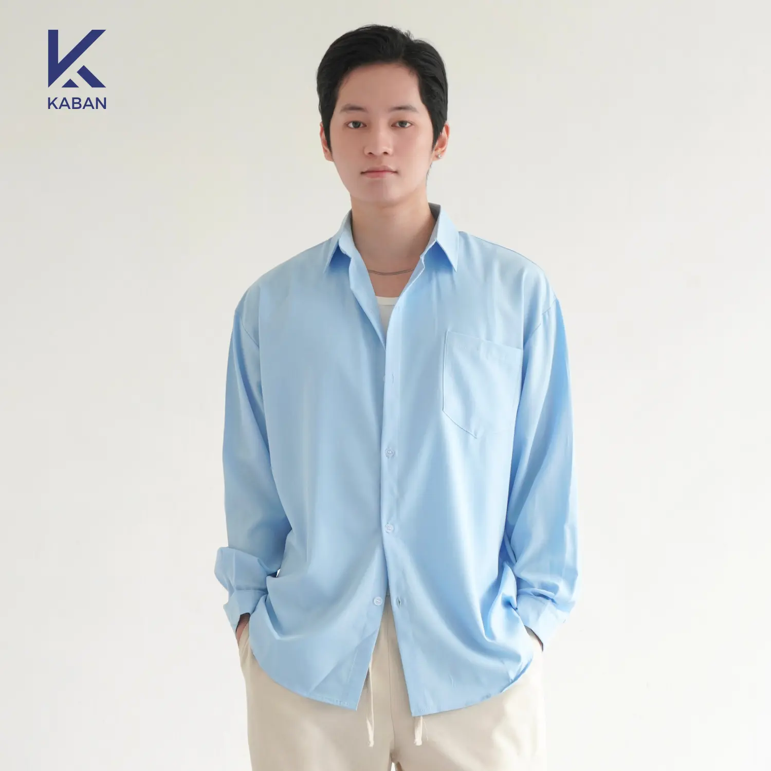 [GIÁ MỞ BÁN] Áo Sơ Mi Lụa Hàn - Luca Shirt - Form Oversized - Kaban Studio - S3