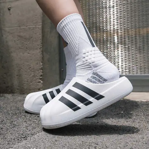 Dép sục ba sọc hottrend không thấm nước , dành cho nam nữ đủ size 36-43 Đế Bằng