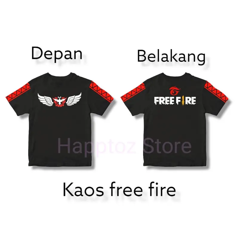 Setelan Celana Gaming Angel Set anak dan Sweater FF BNL Free fayer + Baju Heroic Fashion 7
