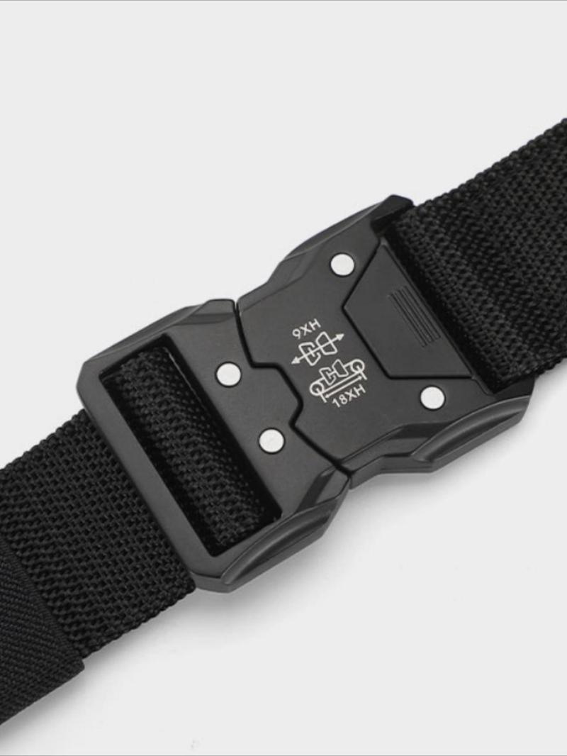 Product Introduction of Tactical Waist Belt, Accessories for Men, Durable Automatic Buckle Belt, Unisex Accessories for Men and Women, Fashion Accessories for Daily Wear 8