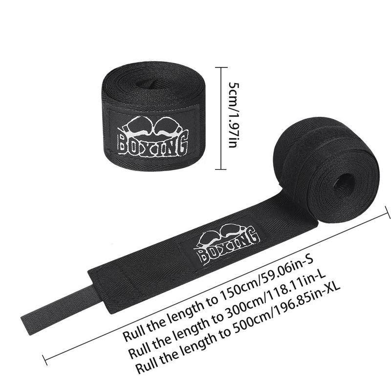 Product Introduction of Boxing Hand Wrap, 1 Pair Professional Boxing Hand Wrap, Wrist Straps, Hand Protector for Women & Men, Martial Arts, Karate, MMA Training 1