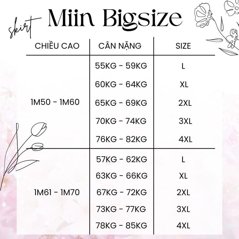 Chân váy ly dáng dài cạp cao bigsize mã CV33 4