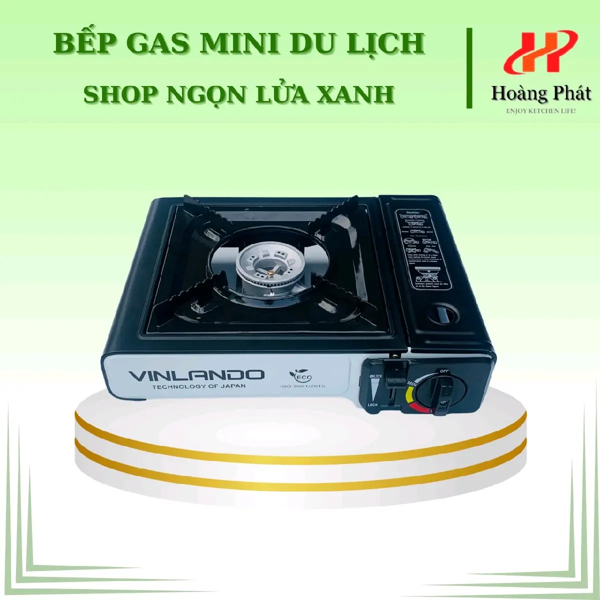 Bếp Gas Mini Du Lịch VINLANDO VN20K Sản phẩm shop giao màu ngẫu nhiên