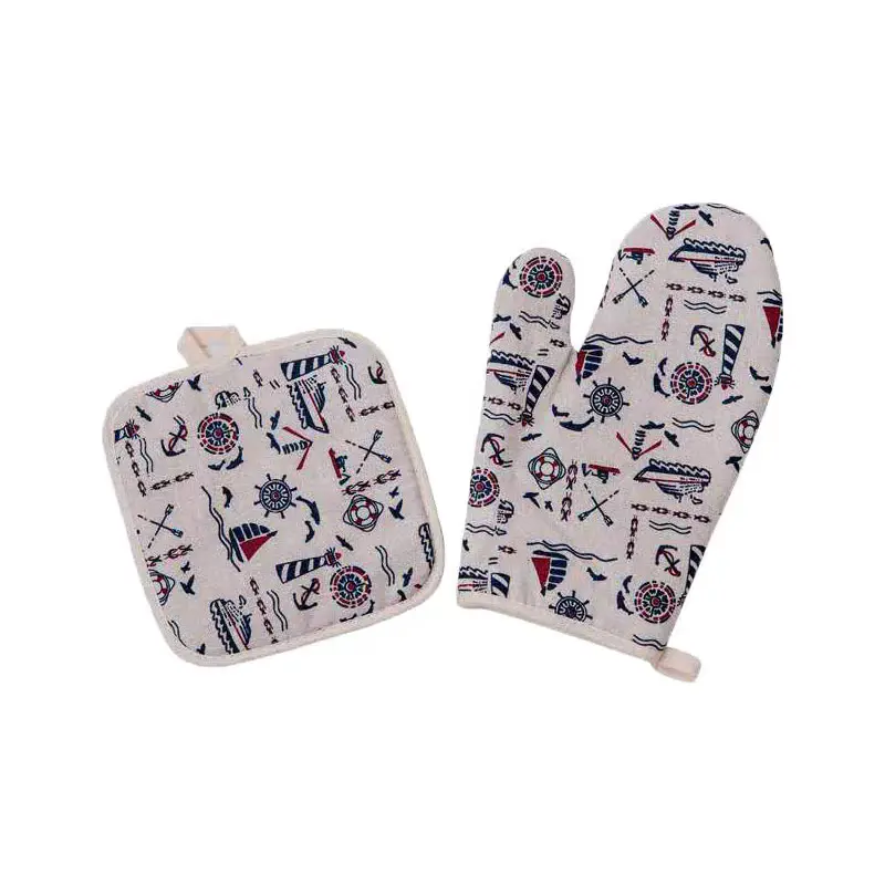 Sarung tangan oven anti panas sarung tangan masak heat resistant cooking gloves 4