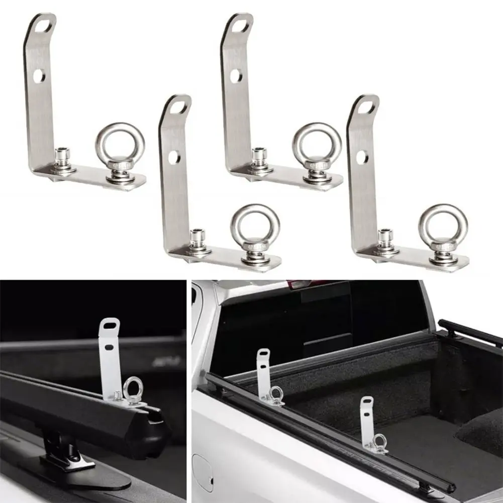 <CSJA Fast shipping>Roof Rack for T-Slot Roof Racks 4-Pack Load Stops Replacement Accessories