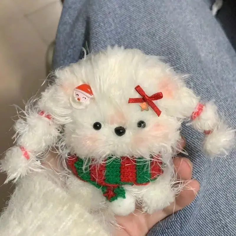Kẽm lông thỏ, lông mèo, loại mềm, dày lông để làm đồ handmade Lọ lem hanme 7