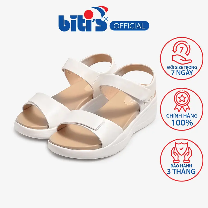 Sandal Nữ Biti’s Êmbrace BEW002000TRG (Trắng) 0
