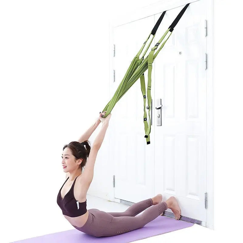 Đai vải tập yoga tại nhà cho người mới bắt đầu 3