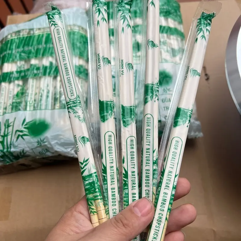 Đũa tre tiện lợi một lần tổ chức tiệc tùng, mang đi du lịch [1 gói 90-100 đôi]... 0