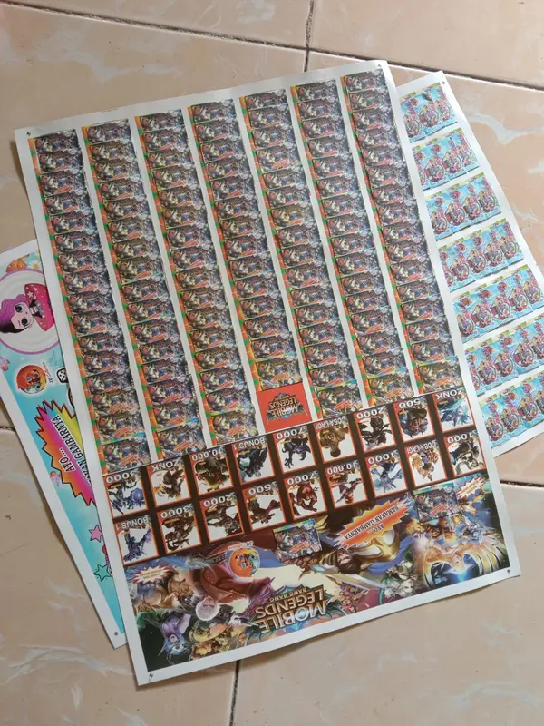 MAINAN SAMAKAN GAMBAR ISI 5 LEMBAR CAMPUR MOTIF Toys 2