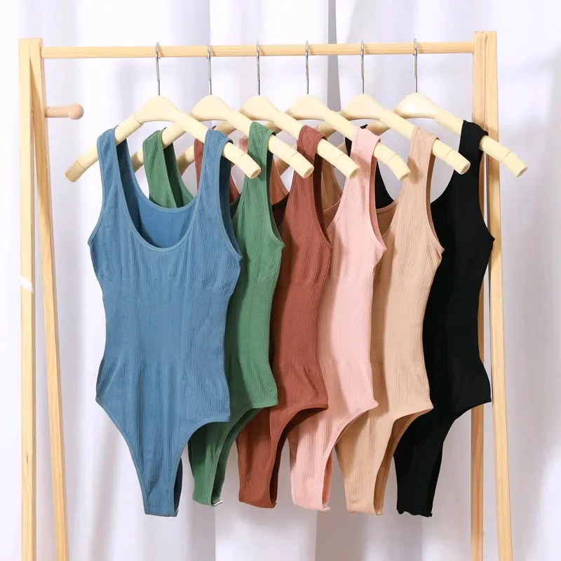 FINETOO Jumpsuit Swimwear Fashion Bodysuit