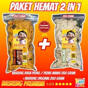 [ New ]  Bundling Hemat Basreng Premium 500 Gram / Basreng Premium / Basreng Pedas Daun Jerukproduk berkualitas
