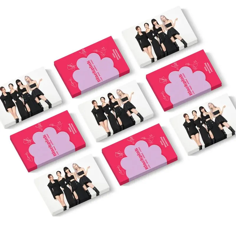 Bộ 55 Card Black pink 2022 Bo Góc [xuongtranhducanh] 4