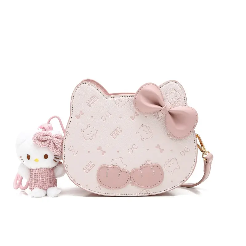 2189 TAS PREMIUM COW & KITTY PLUS BOX TAS SELEMPANG WANITA CANTIK HANDBAG MOTIF LUCU TAS JINJING WANITA 6