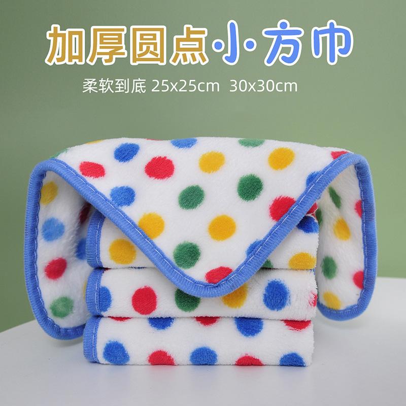 Product Introduction of Vải lông cừu san hô chấm bi, quần áo dày dặn, gia dụng, siêu thấm nước Khăn lau để Bàn và rửa bát đĩa, lý tưởng Dây Treo Lau Tay, Tiện Lợi Cực Kỳ 0