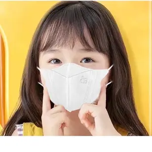 Masker Duckbill Anak Putih Polos Embos Kemenkes Premium