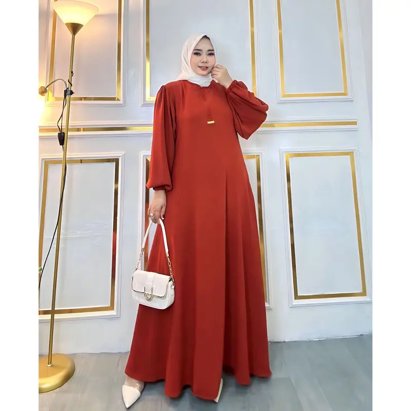 Shalwa gamis model terbaru kekinian bahan cringkel airflow by dereza style Muslim Crinkle 1