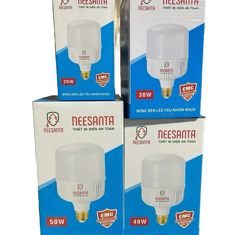 Bóng đèn LED NESSANTA Chân Đồng siêu sáng