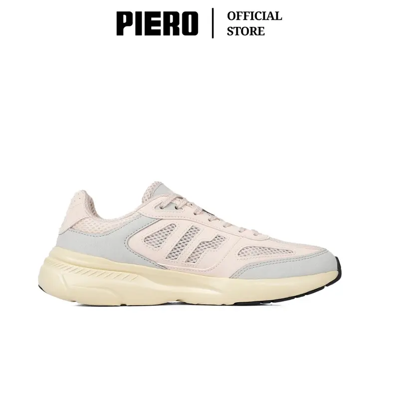 PIERO SEPATU SNEAKERS PRIA JOGGER V54 WHITE SMOKE SILVER BIRCH SOYBEAN PIE1000236 2