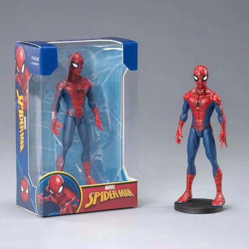 Hình Đồ Chơi Mô Hình Đồ Chơi Người Sắt Người Nhện Avengers, 4 Inch, Búp Bê Có Thể Di Chuyển Nhiều Khớp, Dành Cho Bé Trai Voi Toy 5