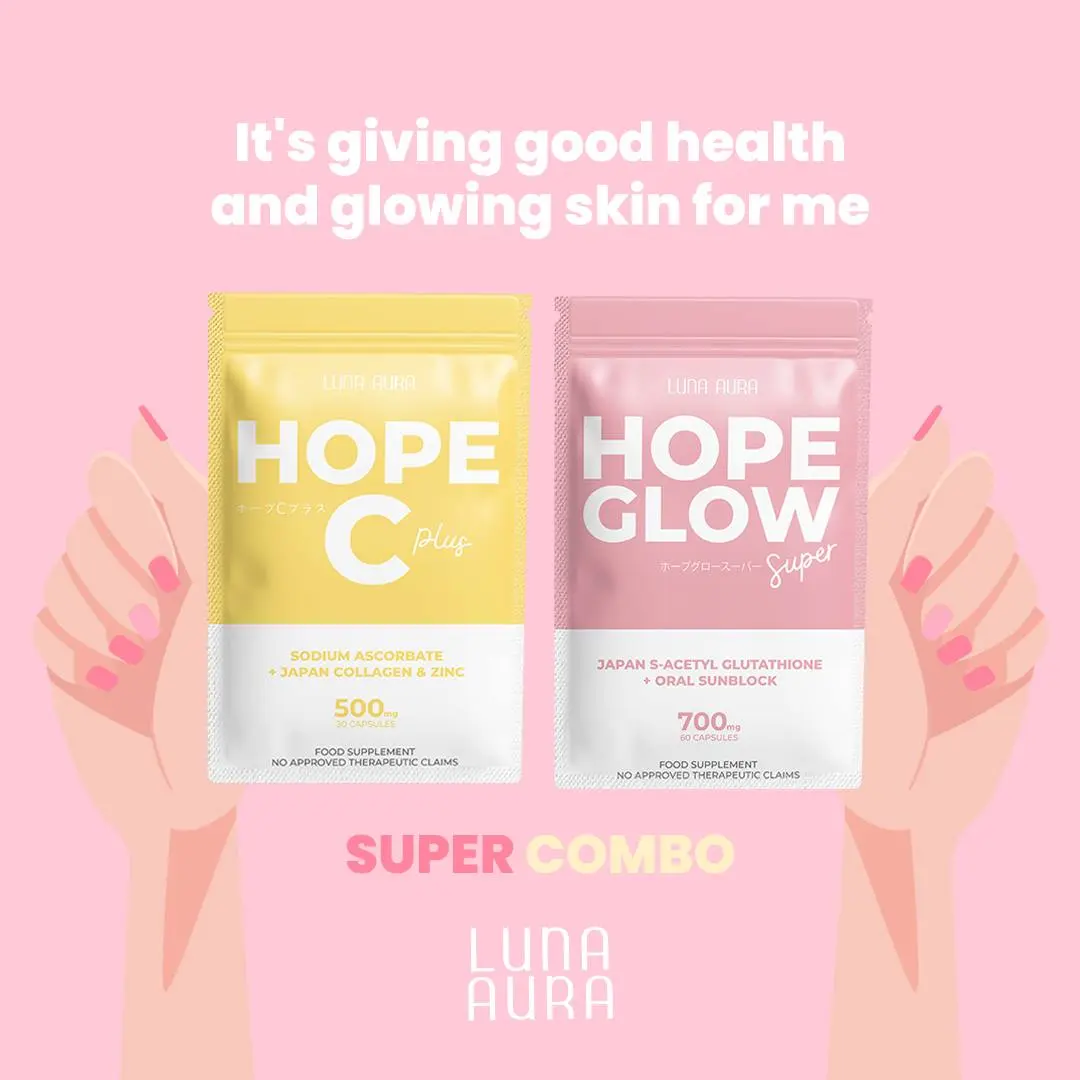 Hope C Plus | Super Biggie + Hope C Plus Combo | S-Acetyl Glutathione and  Vitamin C Health and Beauty Supplement Antioxidant