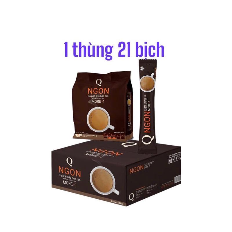 Thùng Cà Phê Sữa Trần Quang Ngon 21 Bịch * 24 Gói Coffee cafe coffee