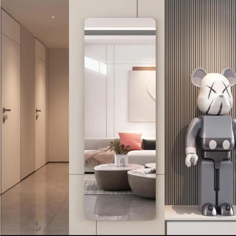 [Gosashi] Gương Soi Toàn Thân Dán Tường Chống Vỡ Gương Kính Nguyên Khối Dán Tủ Cửa Tủ Nhà Tắm Hình Chữ Nhật