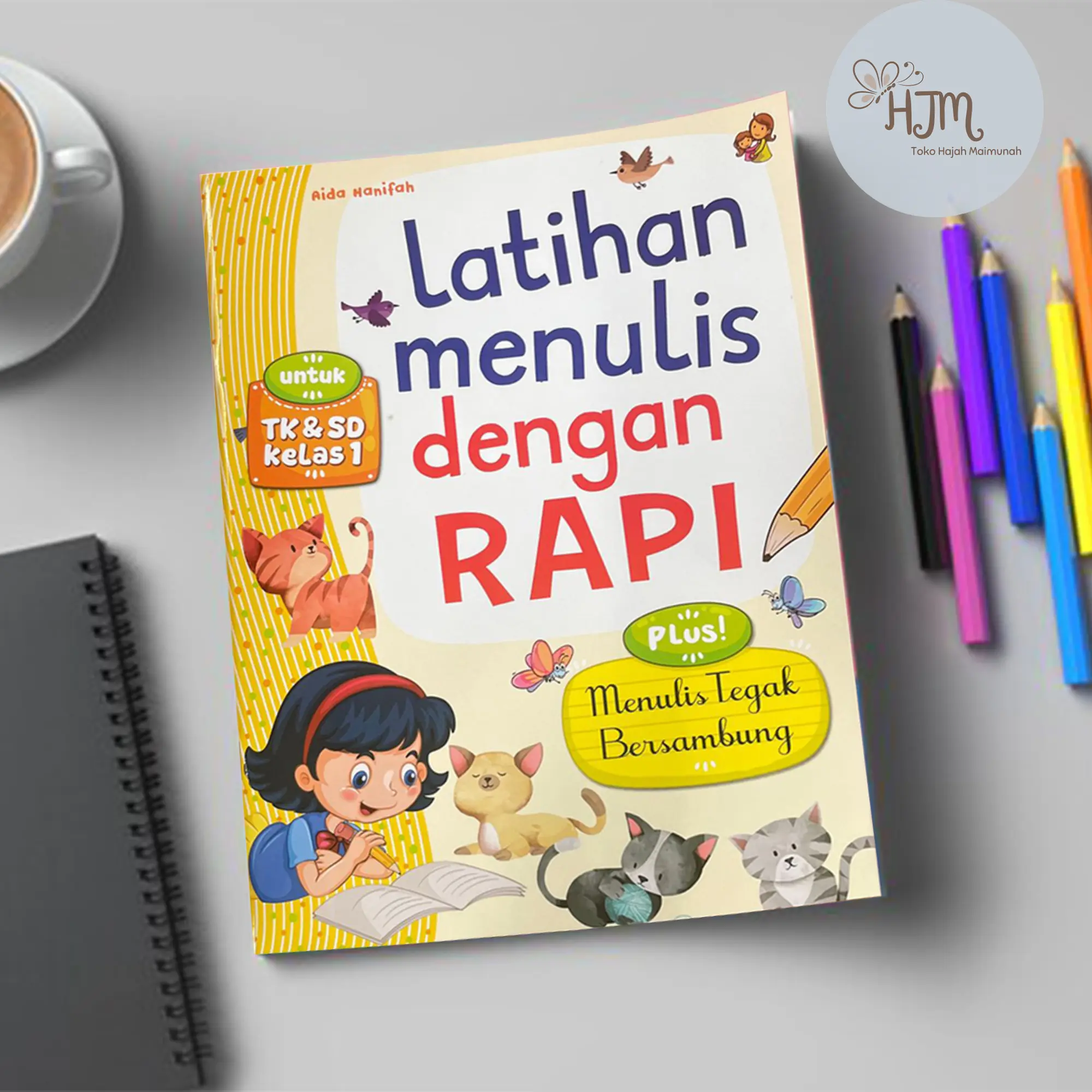 Buku Anak TK PAUD Panduan Belajar Membaca Menulis Latihan Menulis Rapi ...