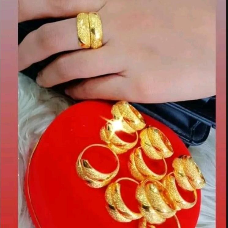 CINCIN ULAR TERBUAT DARI KOIN ASLI ANTI LUNTUR ANTI KARAT 0