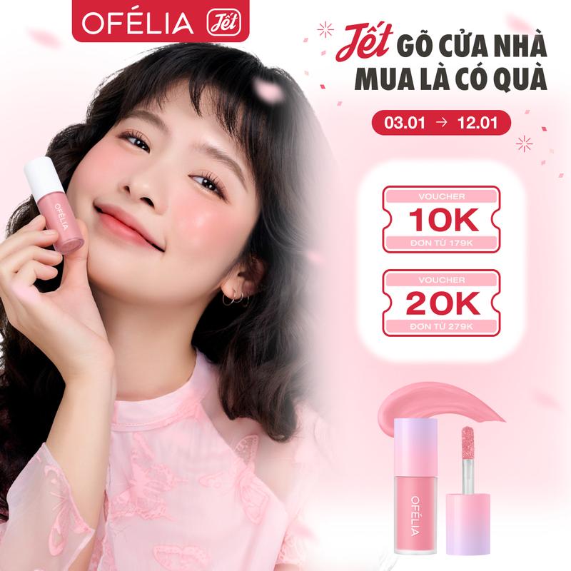 Má Hồng Kem OFÉLIA Lolli Liquid Blush (4.3g)