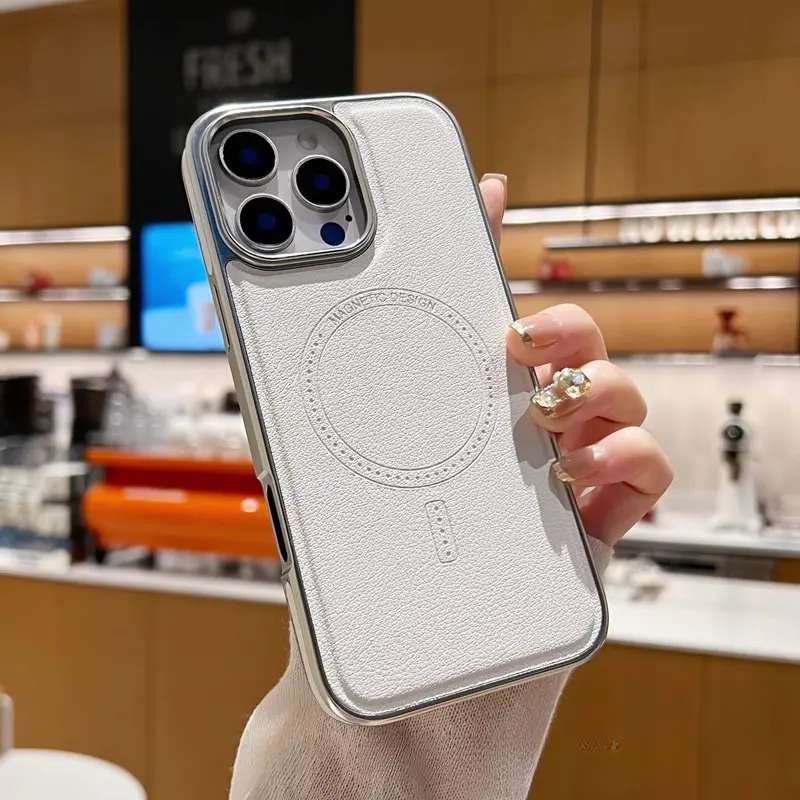 Mạ điện từ trường hút ShouJiKe được áp dụng cho khu vực được gọi là vỏ não iPhone16, 15promax, 14pro, dán da của viền 13 phòng ngã BaoHuTao 8