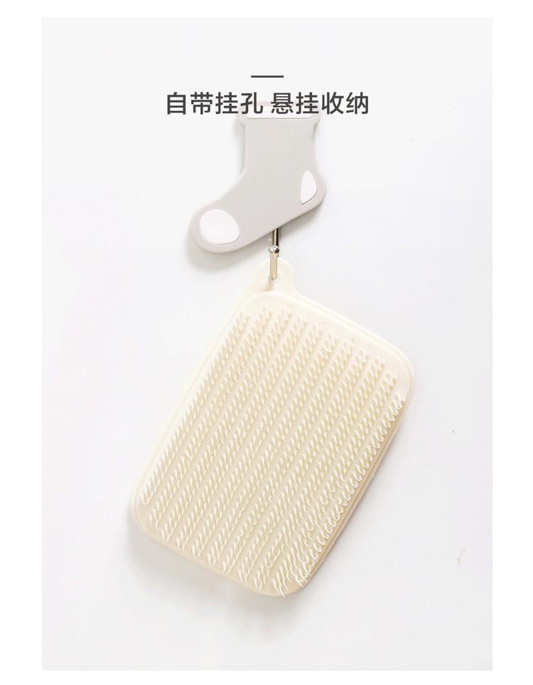 Product Introduction of Fruit and vegetable cleaning brush, kitchen cleaning, potato washing, vegetable and fruit bendable cleaning, sink crevice brush 7