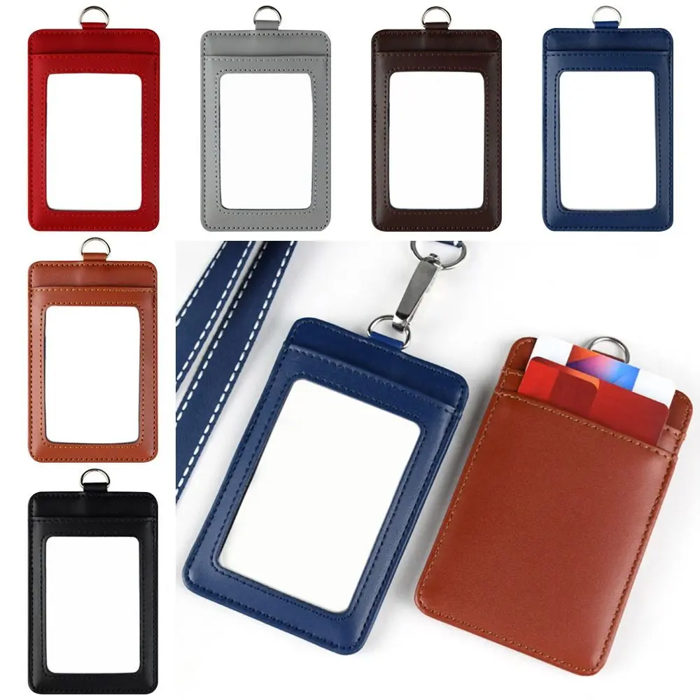 Túi Đựng Thẻ Có Dây Buộc, Phong Cách Carabiner, ID, Thẻ Tên, Móc Chìa Khóa, Giá Đỡ Huy Hiệu, Bán Chạy