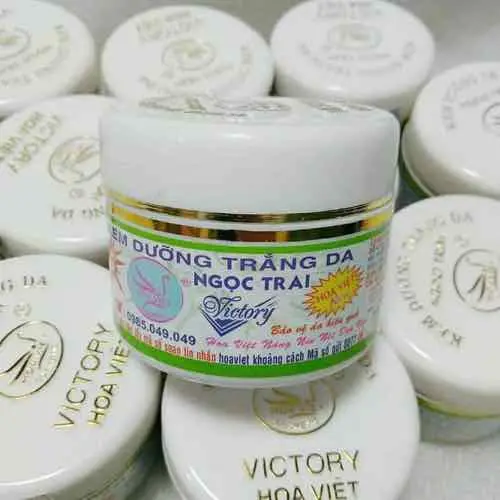 kem Trắng Da Ngọc Trai Hoa Việt Victory xịn Làm Đẹp Da Dưỡng Ẩm Da Skincare Chăm Sóc Da Kem Face 4
