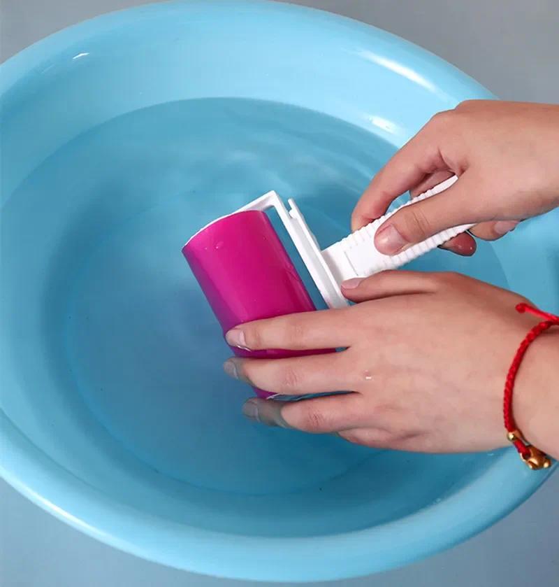 Product Introduction of Cover Band High Quality Washable Reusable Household Cleaning Remover Portable Hair Rolle Clothes Hair Pet Hair Sticky Roller 23