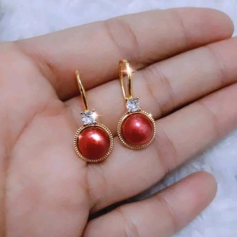Anting Cantik Mutiara Tawar Asli Bersertifikat